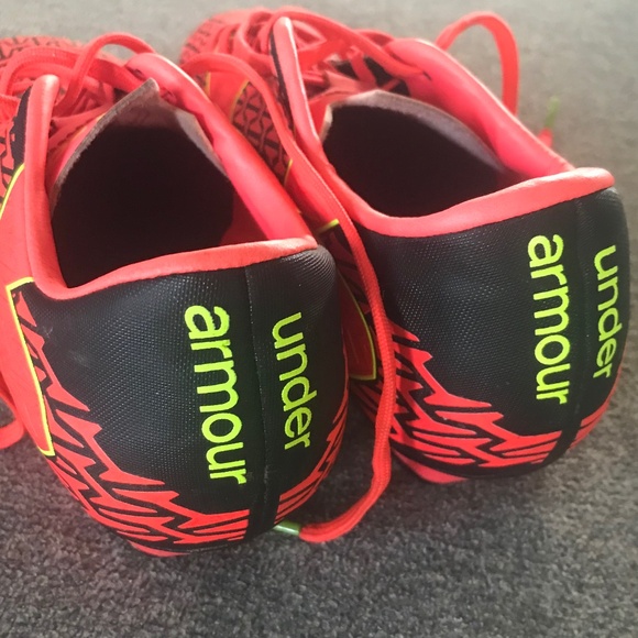 🔶5/20$!! Under Armour Neon Force Cleats - Picture 5 of 11